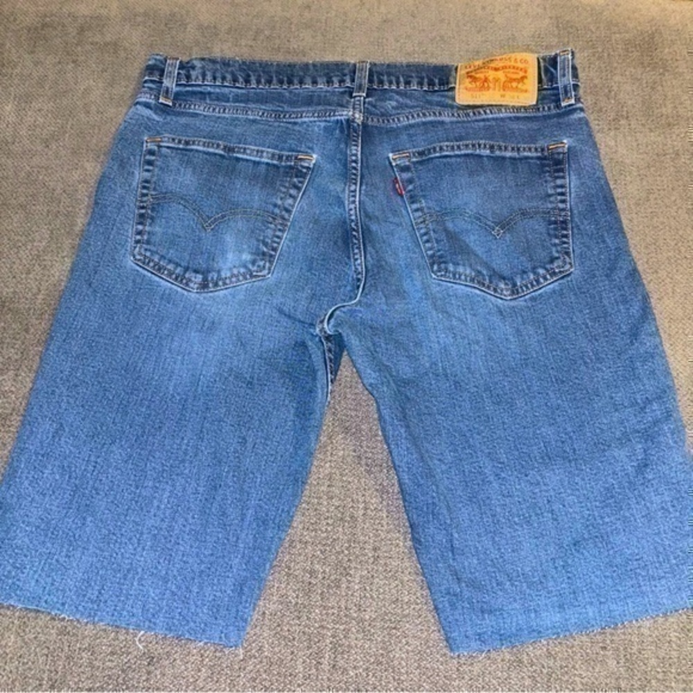 LEVIS 511 Cutoff Denim Jean Shorts/Jorts - 36